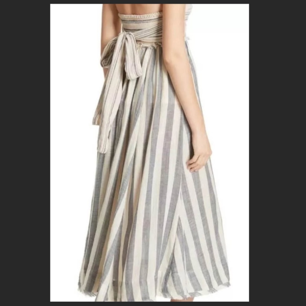 Free People Stripe Me Up strapless maxi dress - Picture 2 of 8
